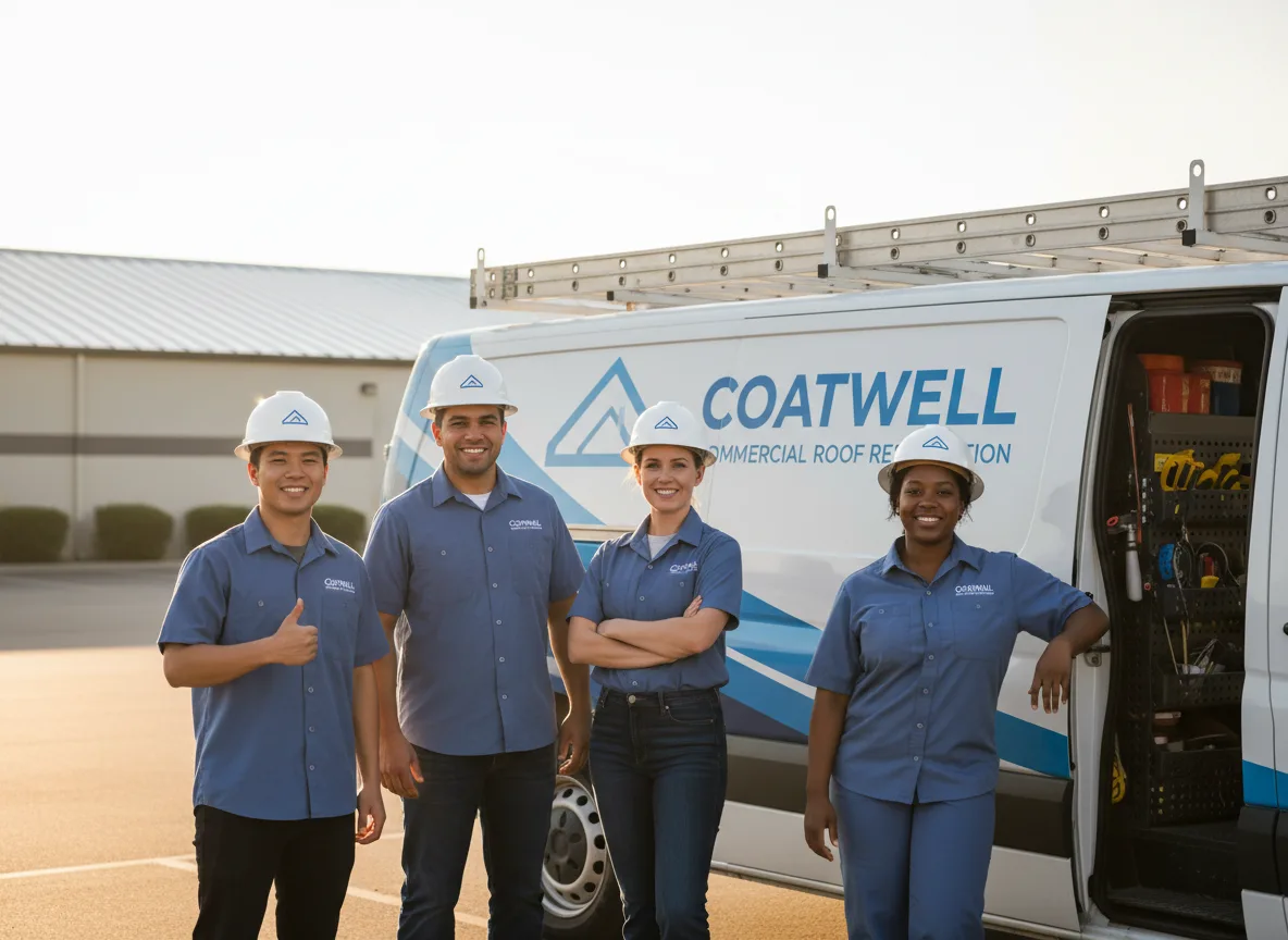 Commercial roof coating company in Mapleton, IA